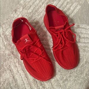 Danskin Red Athletic Gym Shoes Size 8